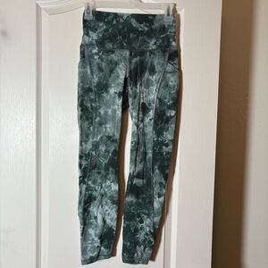 Lululemon Align High-Rise Pant with Pockets 25 Sz 6, Diamond Dye Starlight